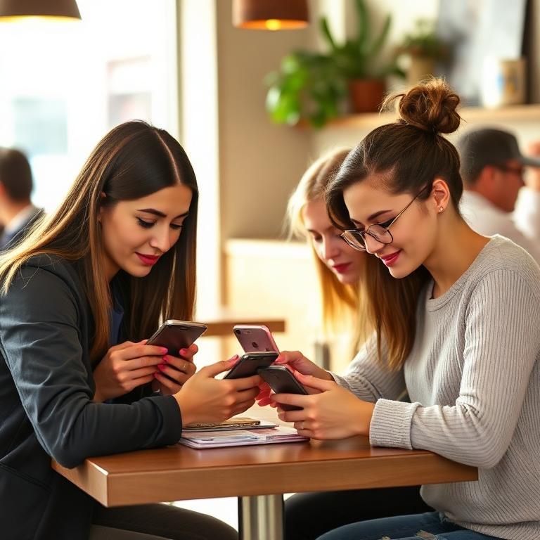 Pessoas usando smartphone, tablet e notebook no dia a dia